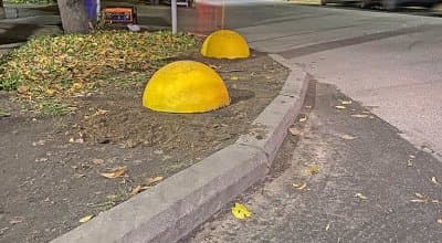 Установка парковочного оборудования